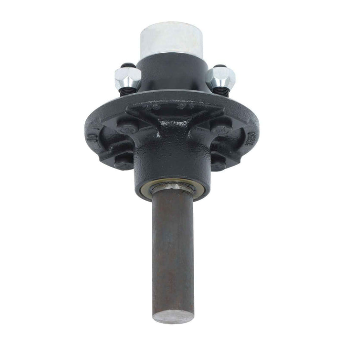 DURAFORCE 6 × Pre-Assembled Trailer Axle Kit W/4 on 4" Bolt Idler 1" Hub Round BT8 Spindle