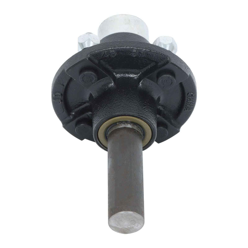 DURAFORCE 6 × Pre-Assembled Trailer Axle Kit W/4 on 4" Bolt Idler 1" Hub Round BT8 Spindle