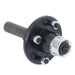 DURAFORCE 6 × Pre-Assembled Trailer Axle Kit W/4 on 4" Bolt Idler 1" Hub Round BT8 Spindle