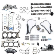 DURAFORCE For 2011-14 Dodge Journey Charger Camshaft Rocker Arms Lifters Timing Chain Kit