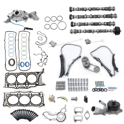 DURAFORCE For 2011-14 Dodge Journey Charger Camshaft Rocker Arms Lifters Timing Chain Kit