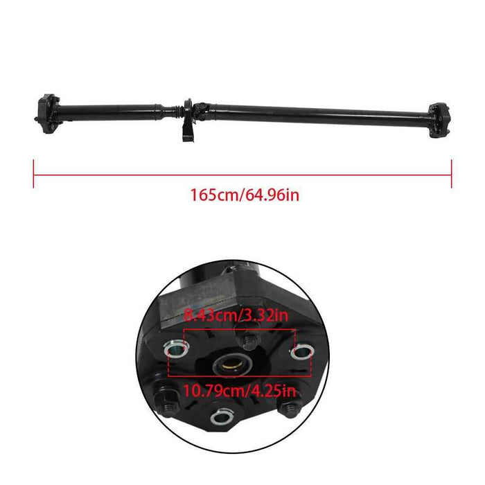 DURAFORCE 1PC Rear Drive Prop Shaft Assembly For 09-14 Chrysler 300 Dodge Charger AWD 5.7L