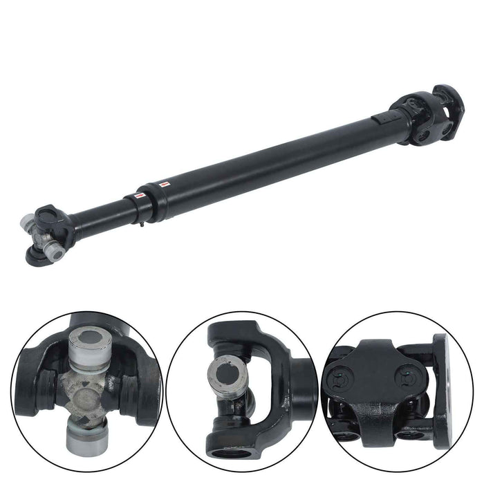 DURAFORCE Black Front Driveshaft Prop Shaft For 99-03 Ford F-250 F-350 Super Duty 4WD 7.3L
