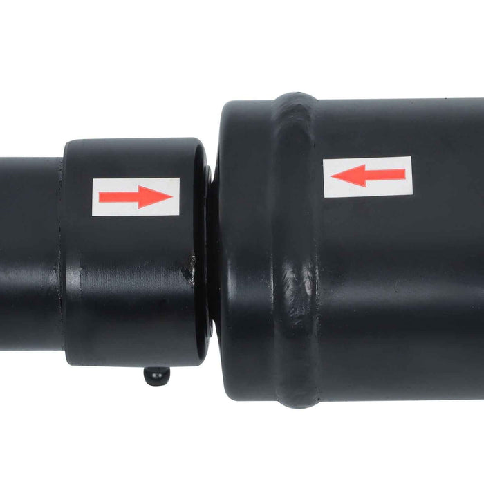 DURAFORCE Black Front Driveshaft Prop Shaft For 99-03 Ford F-250 F-350 Super Duty 4WD 7.3L