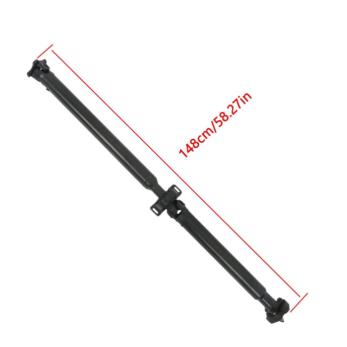 DURAFORCE For 1988-1993 BMW 325i E30 L6 2.5L Manual Trans Black Rear Driveshaft Assembly