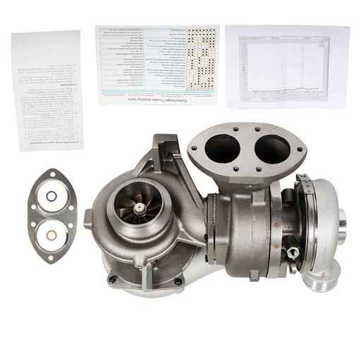 DURAFORCE Turbo charger High & Low Pressure For 08-10 F250 F350 F450 F550 6.4L Powerstroke