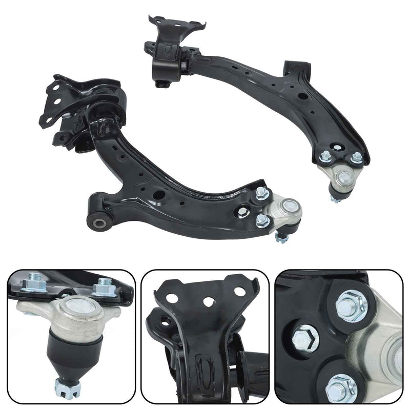 DURAFORCE 12× Control Arm Suspension Kit Ball Joint Tie Rod Set For Honda CR-V 2007-2011