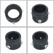 DURAFORCE Black Adjustable 5th Wheel to Gooseneck Adapter W/ 7-1/2" Offset C5G X 12"-16"