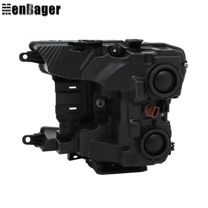 DURAFORCE Headlamps Clear Lens Halogen Fit For 2018 2019 2020 Ford F-150 LH+RH Headlights