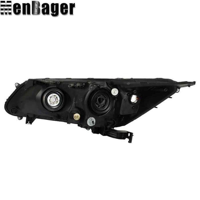 DURAFORCE Halogen Left&Right Side Headlights W/LED DRL For 2013-2015 Honda Accord Sedan