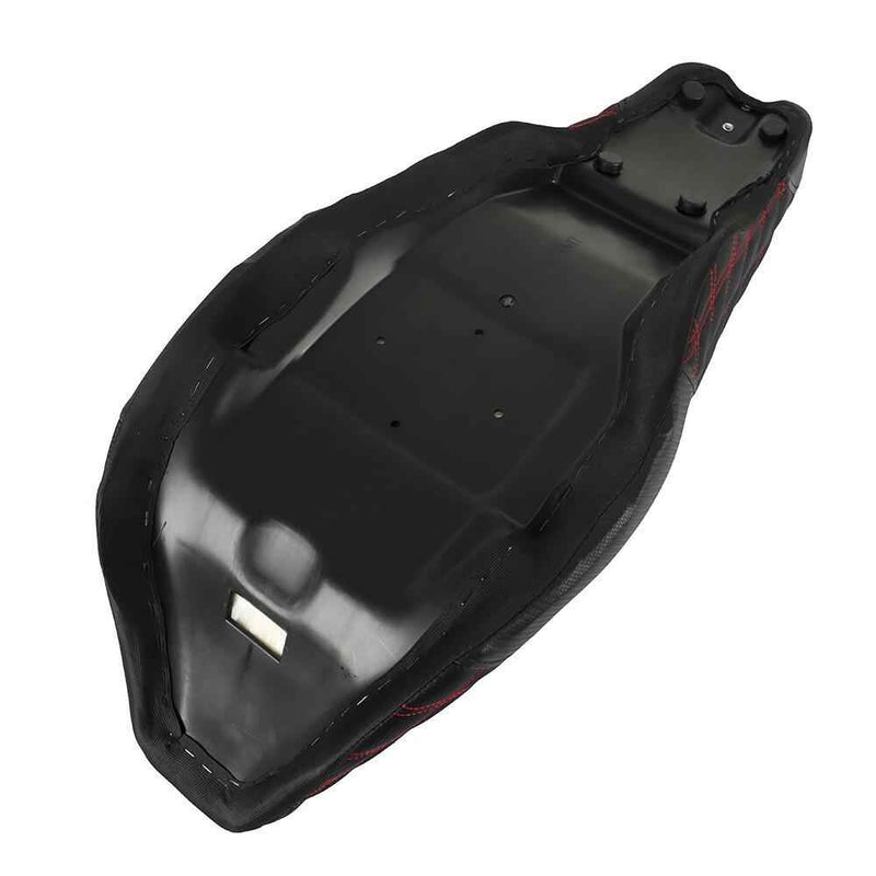 DURAFORCE Carbon Fiber Gripper Step 2 Up Seat For Touring Red Lattice Stitch 2008-2020