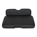 DURAFORCE Black Golf Front Seat Cushion Set For E-Z-GO RXV, Freedom RXV 2008-Up Models