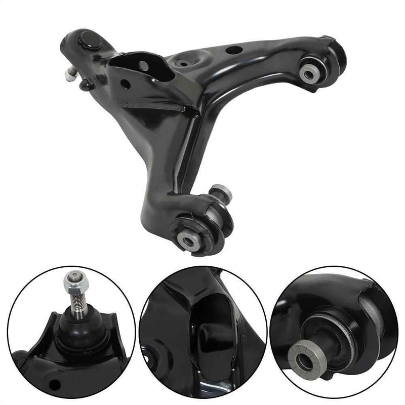 DURAFORCE 10PCS Front Upper Lower Control Arms Tierods For 2009-2010 2011-2013 Ford F-150