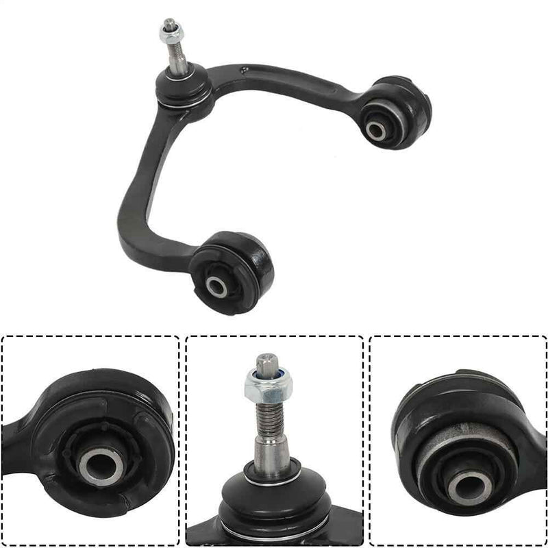 DURAFORCE 10PCS Front Upper Lower Control Arms Tierods For 2009-2010 2011-2013 Ford F-150