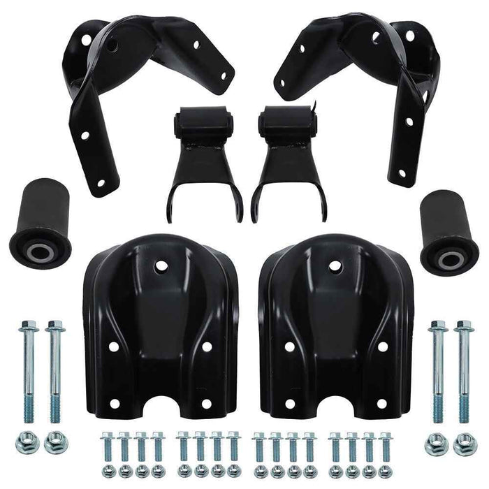 DURAFORCE 722-045 For GMC C1500 1988-97 Rear Leaf Spring Shackle Hanger Bracket Repair Kit