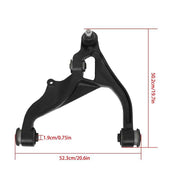 DURAFORCE Fit For 2011 2012 Ram 1500 Front Lower Control Arm Ball Joint Sway Bar Tie Rod