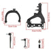 DURAFORCE K620467 12× Front Control Arm Suspension Kit For Chevrolet 02-03 Trailblazer L6