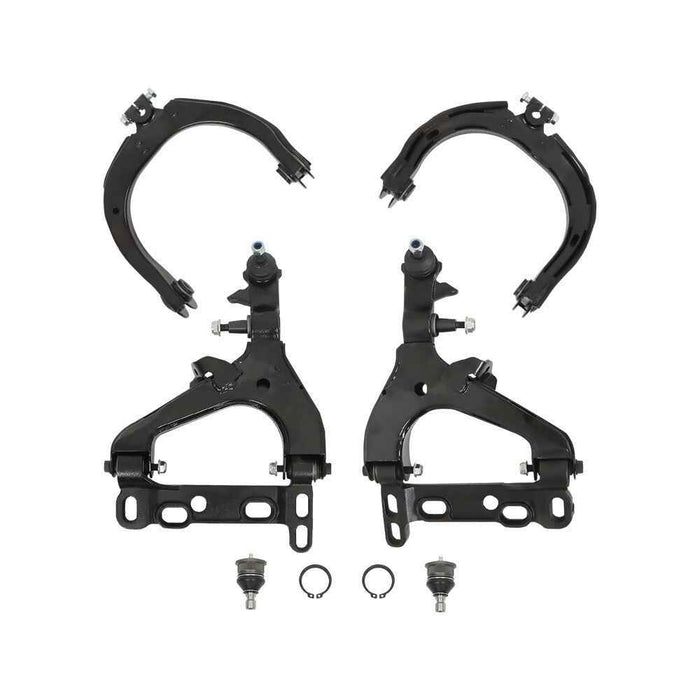 DURAFORCE Front Upper Lower Control Arm Ball Joints For 2004 2005-07 Chevrolet Trailblazer