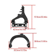 DURAFORCE Front Upper Lower Control Arm Ball Joints For 2004 2005-07 Chevrolet Trailblazer