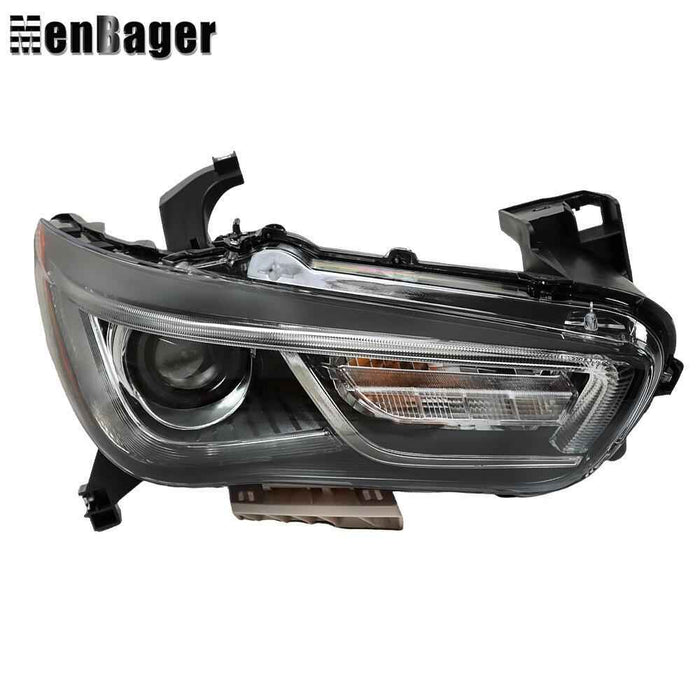 DURAFORCE HID Xenon Headlight w/o AFS For 2016 17 18 Infiniti QX60 Right Side Chrome Lamp
