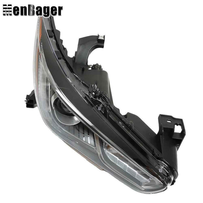 DURAFORCE HID Xenon Headlight w/o AFS For 2016 17 18 Infiniti QX60 Right Side Chrome Lamp