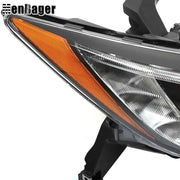 DURAFORCE HID Xenon Headlight w/o AFS For 2016 17 18 Infiniti QX60 Right Side Chrome Lamp