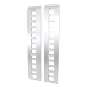 DURAFORCE 2Pcs 80" × 15" Truck Car Auto Trailer Ramps Hook end knife Aluminum 6000 LBS