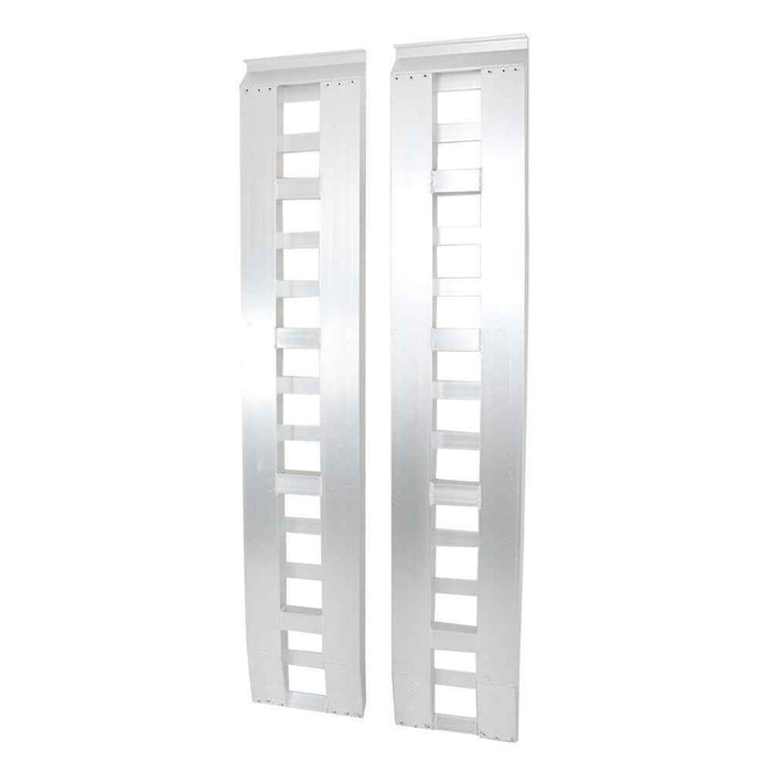 DURAFORCE 2Pcs 80" × 15" Truck Car Auto Trailer Ramps Hook end knife Aluminum 6000 LBS
