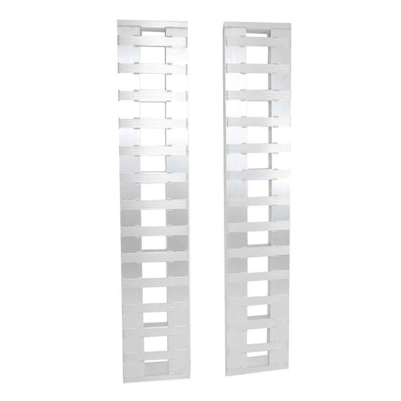 DURAFORCE 2Pcs 80" × 15" Truck Car Auto Trailer Ramps Hook end knife Aluminum 6000 LBS