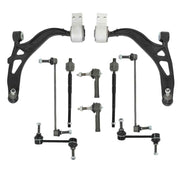 DURAFORCE For 2011-17 Ford Explorer Front Control Arm Ball Joint Sway Tie Rod Durable 10×