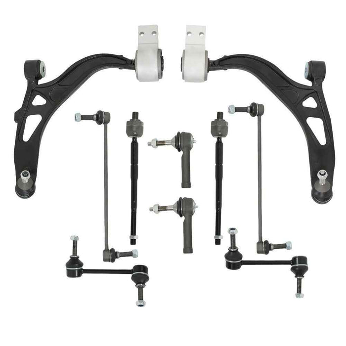 DURAFORCE For 2011-17 Ford Explorer Front Control Arm Ball Joint Sway Tie Rod Durable 10×