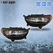 DURAFORCE Clear For 2013-2015 2016 Ford Fusion Front Headlights Headlamps Left+Right Side