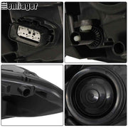 DURAFORCE Clear For 2013-2015 2016 Ford Fusion Front Headlights Headlamps Left+Right Side