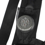 DURAFORCE Black For Polaris RZR XP S 4 1000 Seat Belt Harness 4 Pack 4 Point 2" Padded ATV