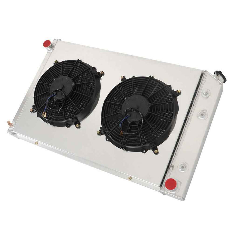 DURAFORCE CC716 3Row Radiator&Shroud Fan For 73-87 Chevy C/K C10 C20/30 K10/20 GMC C2500