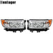 DURAFORCE For Subaru Forester 2006 07 2008 Halogen Headlights Left&Right Side Lamps Chrome