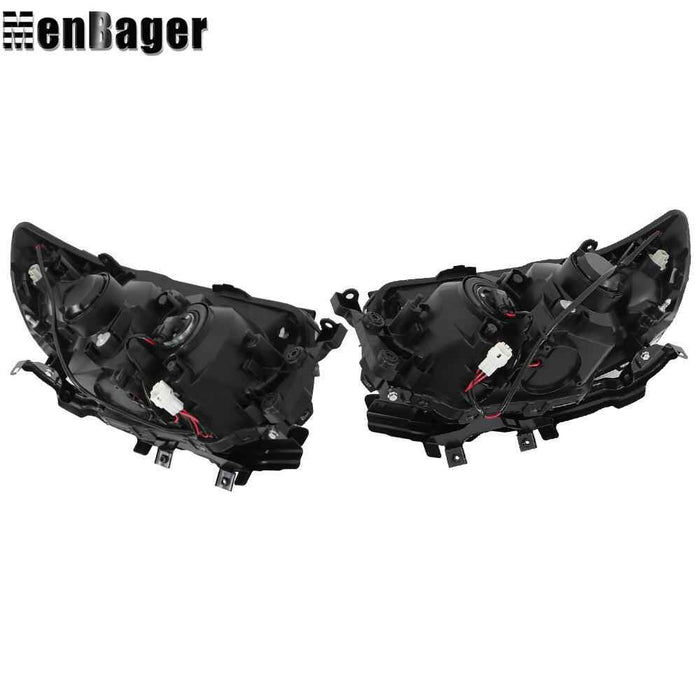 DURAFORCE For Subaru Forester 2006 07 2008 Halogen Headlights Left&Right Side Lamps Chrome