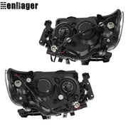 DURAFORCE For Subaru Forester 2006 07 2008 Halogen Headlights Left&Right Side Lamps Chrome