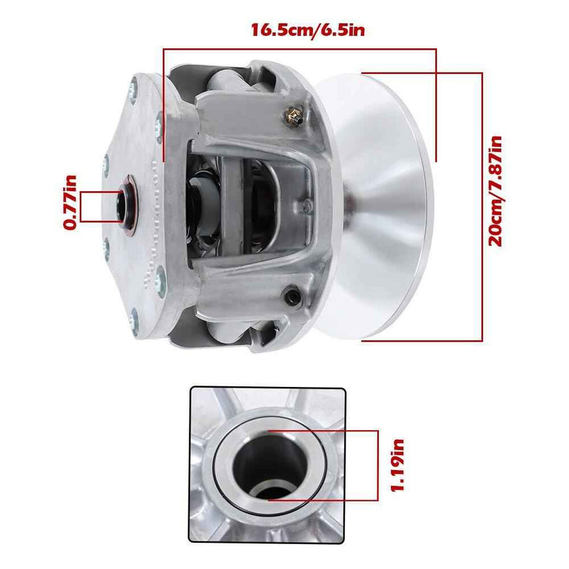 DURAFORCE Primary Drive Clutch For John Deer Gator XUV 825E 825i 825M 835M 4×4 AM142333