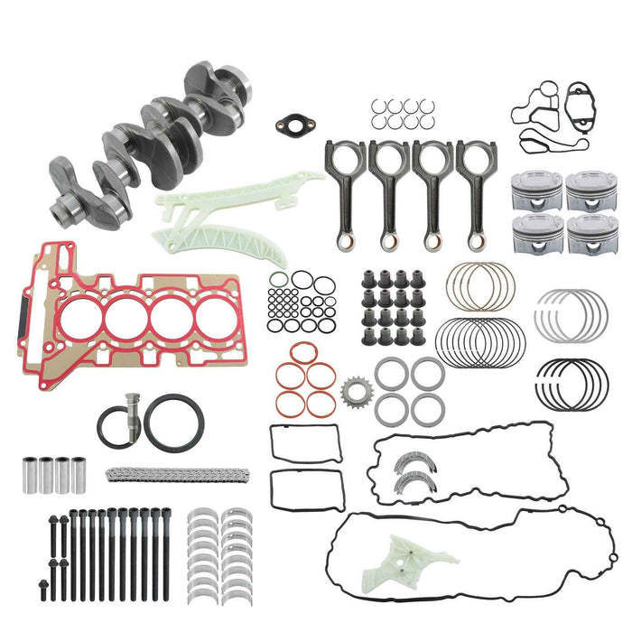 DURAFORCE Engine Overhaul Rebuild Kit Crankshaft/Conrods/Piston Kit/Gasket W/Bolts For BMW