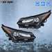 DURAFORCE For Lexus NX200t NX300h NX300 2015-2017 Headlight Assy LED+Halogen w/Sport Pkg