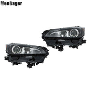 DURAFORCE For Lexus NX200t NX300h NX300 2015-2017 Headlight Assy LED+Halogen w/Sport Pkg