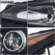 DURAFORCE For Lexus NX200t NX300h NX300 2015-2017 Headlight Assy LED+Halogen w/Sport Pkg