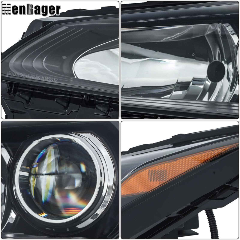 DURAFORCE For Lexus NX200t NX300h NX300 2015-2017 Headlight Assy LED+Halogen w/Sport Pkg