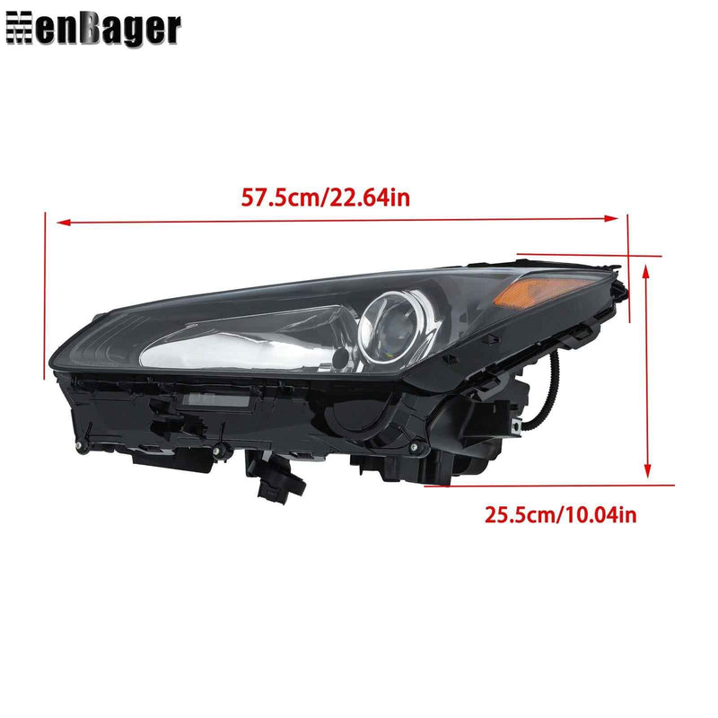 DURAFORCE Driver Headlamp For 2015-2017 Lexus NX200t Headlight LED Headlight w/Sport Pkg