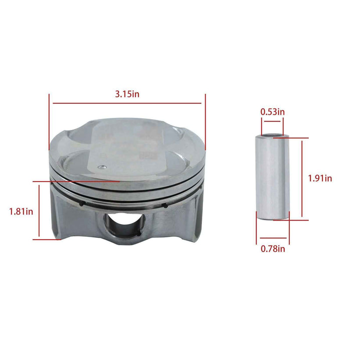 DURAFORCE Engine Rebuild Overhaul Kit-Crankshaft/Con Rods For Hyundai Kia 2012-2013 Soul