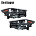 DURAFORCE Headlights LH+RH Side Full LED Non-AFS Clear For 2022-2024 Mazda CX-5 Headlamps