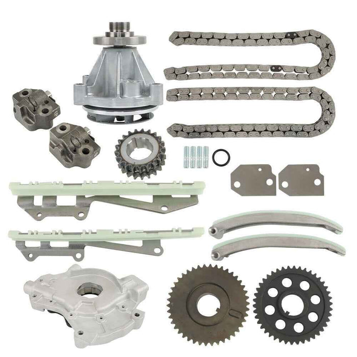 DURAFORCE Timing Chain Kit Oil Pump Water Pump For Ford F-150 Lincoln Mercury 1997 1998-02