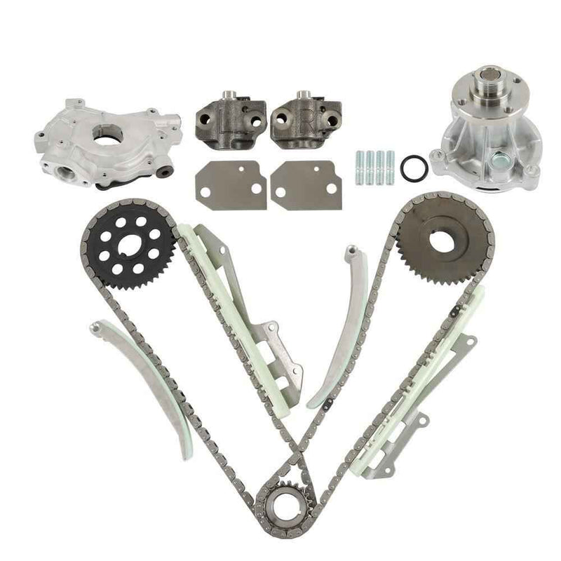 DURAFORCE Timing Chain Kit Oil Pump Water Pump For Ford F-150 Lincoln Mercury 1997 1998-02