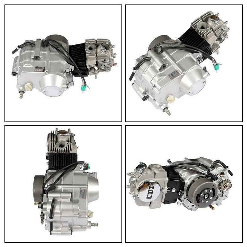 DURAFORCE 125cc 4-stroke Motorcycle Manual Clutch 4UP Engine Motor Dirt Pit Bike NEW